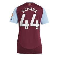 Aston Villa Boubacar Kamara #44 Hjemmedrakt Dame 2024-25 Kortermet